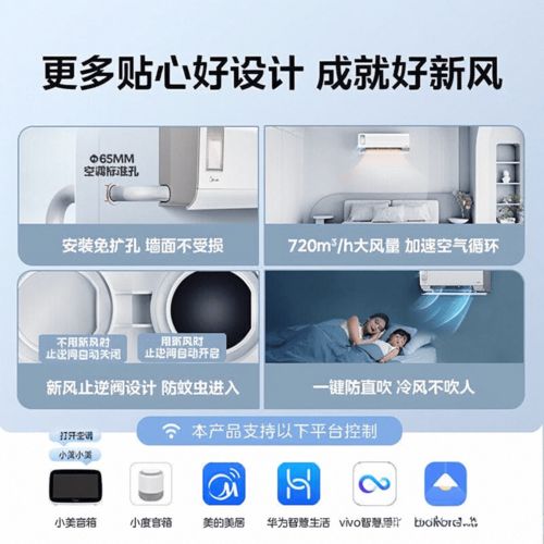 新風(fēng)空調(diào)品牌排行榜10強 科技與健康的完美融合